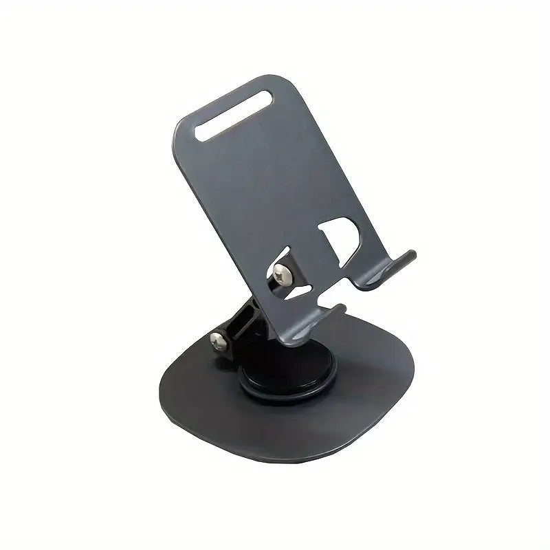 Mobile Holder with 360° Rotatable Stand and Steel Plate
