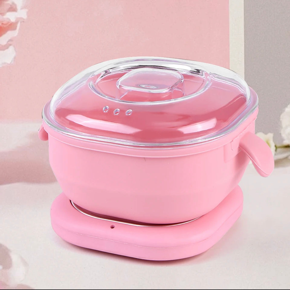 Portable Silicone Wax Warmer for Hair Removal