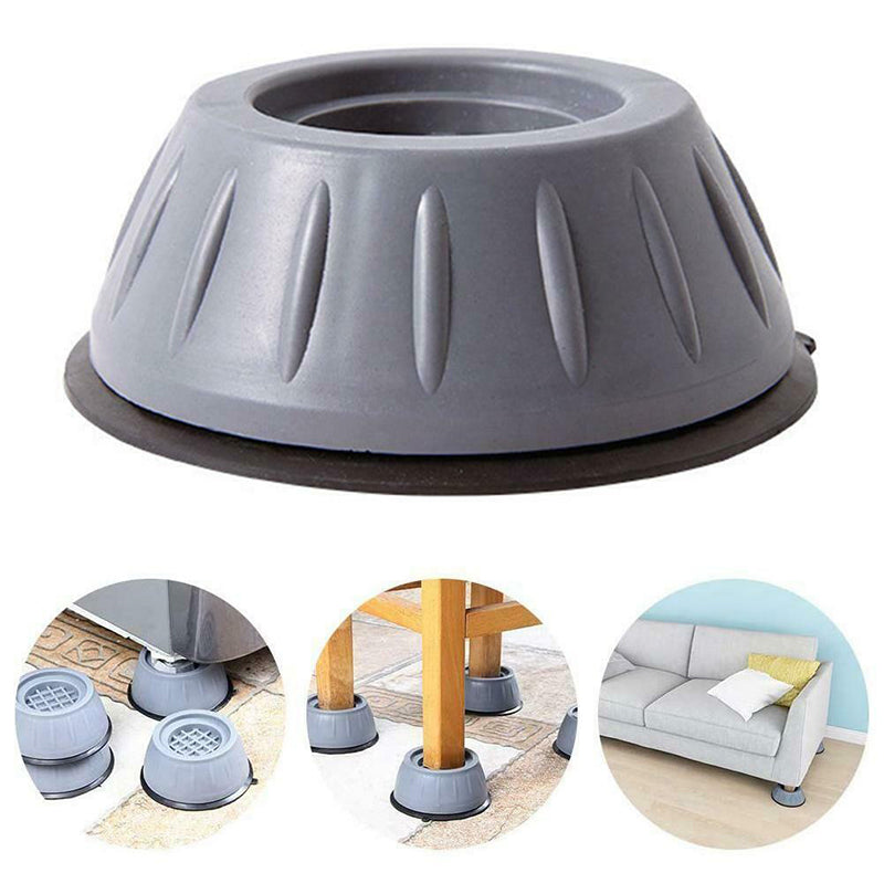 4Pcs Washing Machine Pads-Non-Slip Anti-Vibration Feet, Prevents Shaking