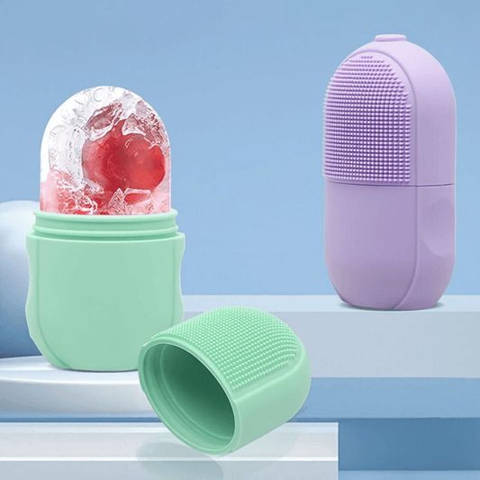 Silicone Ice Roller with Scrub