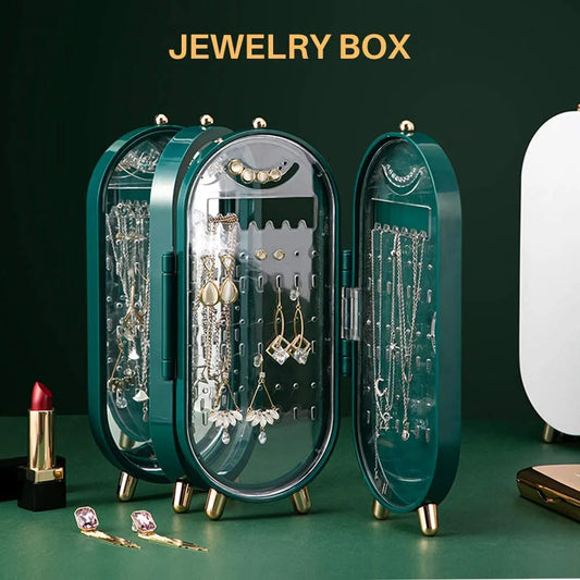 Screen Folding Jewellery Organizer with Mirror